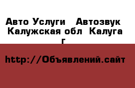 Авто Услуги - Автозвук. Калужская обл.,Калуга г.